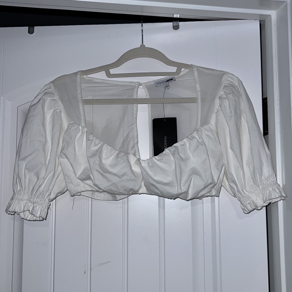 Fashion Nova sweet remedy crop top
